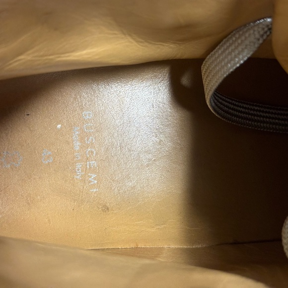 Buscemi high top shoes in silver. Size 43. - Picture 4 of 5